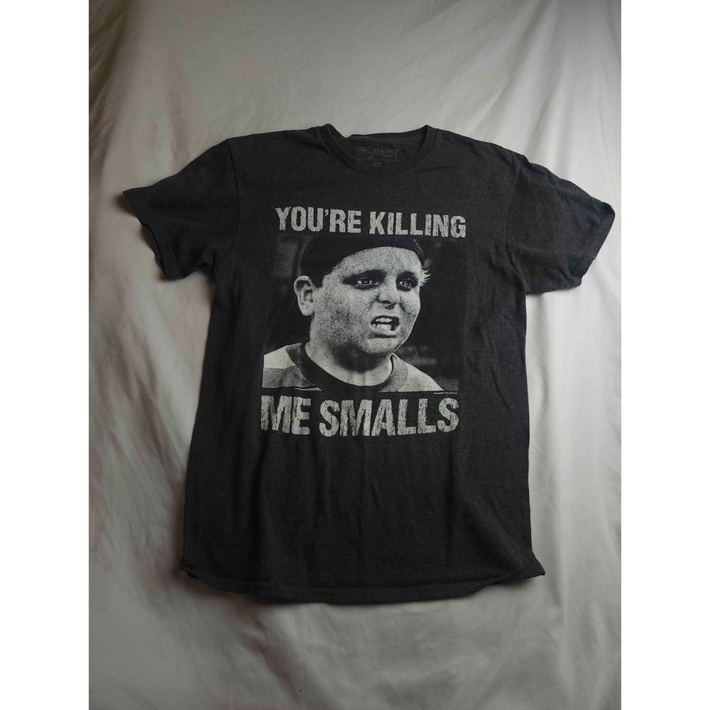 The Sandlot Crew Neck T Shirt Mens Medium Gray Knit You're Killing Me Smalls